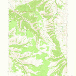 United States Geological Survey Deep Creek SW, MT (1967, 24000-Scale) digital map