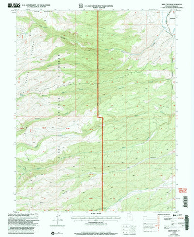 United States Geological Survey Deep Creek, UT (2002, 24000-Scale) digital map