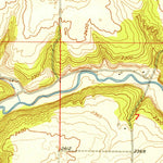 United States Geological Survey Deep Creek, WA (1954, 24000-Scale) digital map
