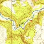 United States Geological Survey Deep Creek, WA (1954, 24000-Scale) digital map