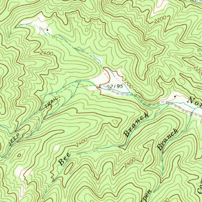 United States Geological Survey Deep Gap, NC (1967, 24000-Scale) digital map