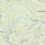 United States Geological Survey Deep Gap, NC (2022, 24000-Scale) digital map