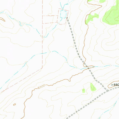 United States Geological Survey Deep Lake, AZ (1972, 24000-Scale) digital map
