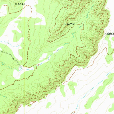 United States Geological Survey Deep Lake, AZ (1972, 24000-Scale) digital map