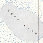 United States Geological Survey Deep Lake, LA (1954, 31680-Scale) digital map
