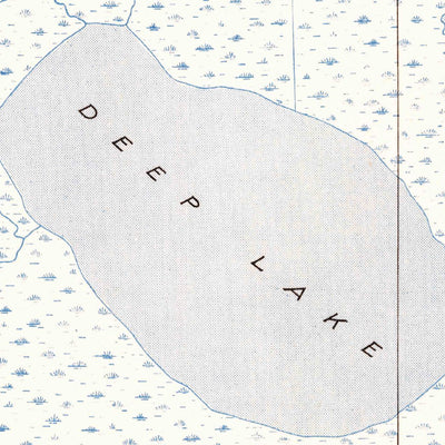 United States Geological Survey Deep Lake, LA (1954, 31680-Scale) digital map