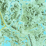 United States Geological Survey Deep Lake, LA (1979, 24000-Scale) digital map