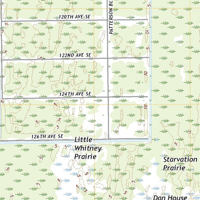 United States Geological Survey Deep Lake SW, FL (2021, 24000-Scale) digital map