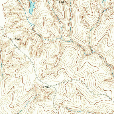 United States Geological Survey Deep Lake, TX (1968, 24000-Scale) digital map