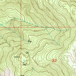United States Geological Survey Deep Lake, WA (1952, 24000-Scale) digital map