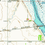 United States Geological Survey Deep, ND (1950, 24000-Scale) digital map