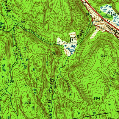 United States Geological Survey Deep River, CT (1952, 24000-Scale) digital map