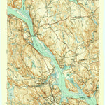 United States Geological Survey Deep River, CT (1952, 31680-Scale) digital map