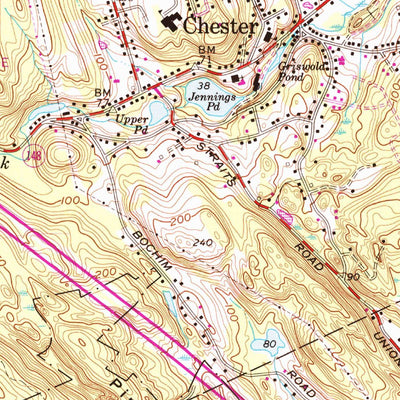 United States Geological Survey Deep River, CT (1961, 24000-Scale) digital map