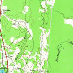 United States Geological Survey Deep Run, NC (1958, 62500-Scale) digital map