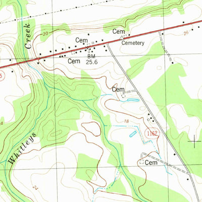 United States Geological Survey Deep Run, NC (1980, 24000-Scale) digital map