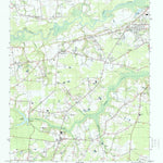 United States Geological Survey Deep Run, NC (1998, 24000-Scale) digital map