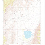 United States Geological Survey Deep Springs Lake, CA (1987, 24000-Scale) digital map