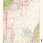 United States Geological Survey Deep Springs Lake, CA (1994, 24000-Scale) digital map