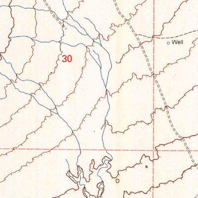 United States Geological Survey Deep Springs Lake, CA (1994, 24000-Scale) digital map