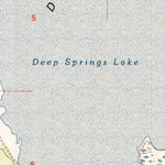 United States Geological Survey Deep Springs Lake, CA (1994, 24000-Scale) digital map