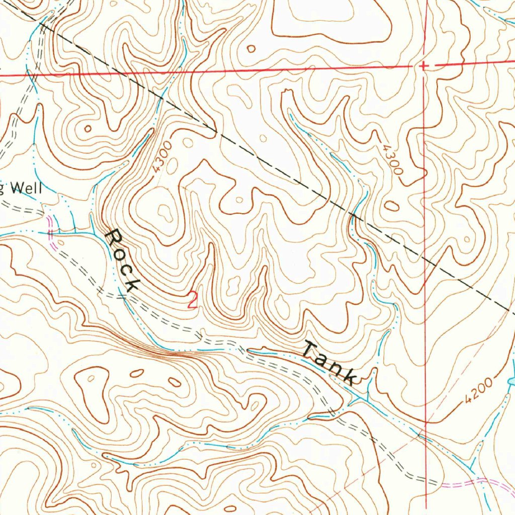 Deep Well, NM (1967, 24000-Scale) Map by United States Geological ...