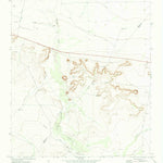 United States Geological Survey Deep Well Ranch NW, TX (1970, 24000-Scale) digital map