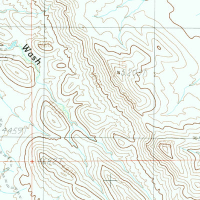 United States Geological Survey Deepwell Ranch, AZ (1985, 24000-Scale) digital map