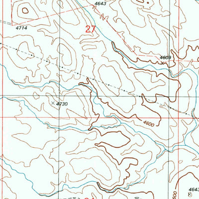 United States Geological Survey Deepwell Ranch, AZ (1996, 24000-Scale) digital map