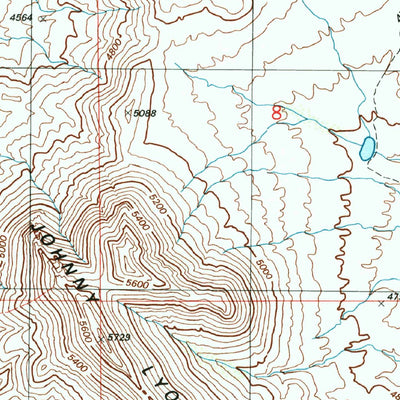 United States Geological Survey Deepwell Ranch, AZ (1996, 24000-Scale) digital map