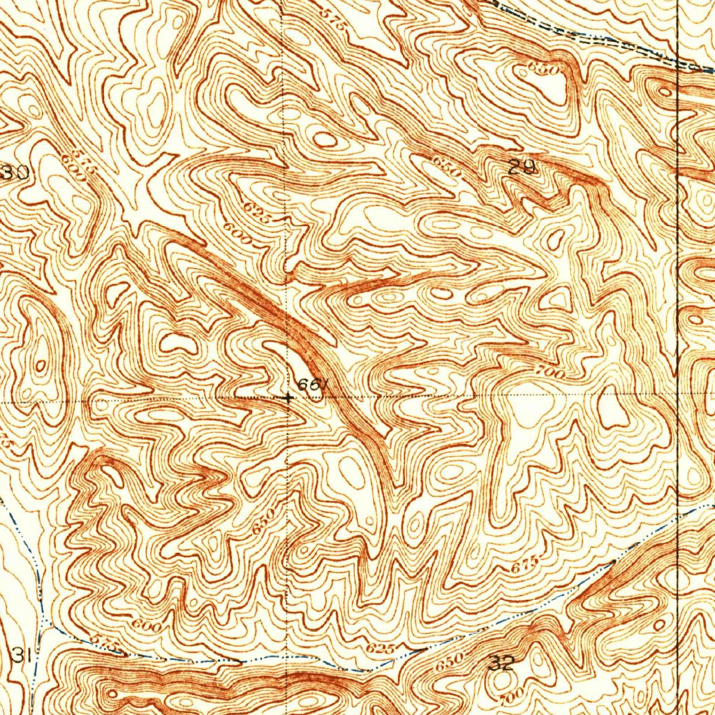 Deepwell Ranch, CA (1931, 31680-Scale) Map by United States Geological ...