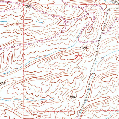 United States Geological Survey Deepwell Ranch, CA (1952, 24000-Scale) digital map