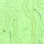 United States Geological Survey Deer, AR (1980, 24000-Scale) digital map