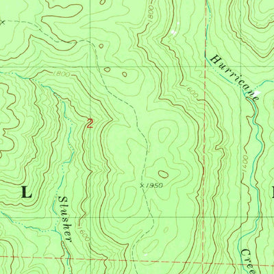 United States Geological Survey Deer, AR (1980, 24000-Scale) digital map
