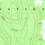 United States Geological Survey Deer, AR (1980, 24000-Scale) digital map