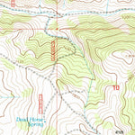 United States Geological Survey Deer Canyon, MT (1997, 24000-Scale) digital map