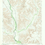 United States Geological Survey Deer Canyon, TX (1967, 24000-Scale) digital map