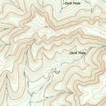 United States Geological Survey Deer Canyon, TX (1967, 24000-Scale) digital map