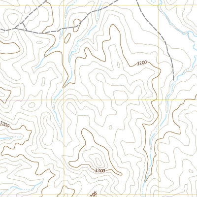United States Geological Survey Deer Creek Buttes, MT (2020, 24000-Scale) digital map