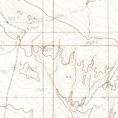 United States Geological Survey Deer Creek Church, MT (1983, 24000-Scale) digital map