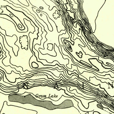 United States Geological Survey Deer Creek Lake, UT (1952, 24000-Scale) digital map