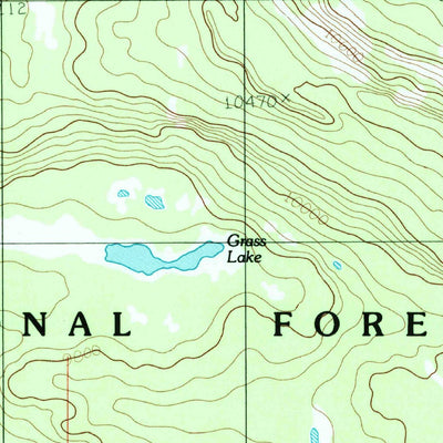United States Geological Survey Deer Creek Lake, UT (1985, 24000-Scale) digital map