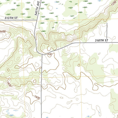 United States Geological Survey Deer Creek, MN (2022, 24000-Scale) digital map