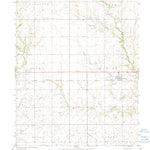 United States Geological Survey Deer Creek, OK (1968, 24000-Scale) digital map