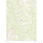 United States Geological Survey Deer Creek, WY (2021, 24000-Scale) digital map
