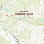 United States Geological Survey Deer Creek, WY (2021, 24000-Scale) digital map