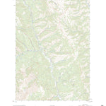 United States Geological Survey Deer Creek, WY (2023, 24000-Scale) digital map