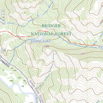 United States Geological Survey Deer Creek, WY (2023, 24000-Scale) digital map