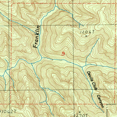 United States Geological Survey Deer Head Point, OR (1985, 24000-Scale) digital map