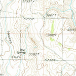 United States Geological Survey Deer Heaven Mountain, ID (1986, 24000-Scale) digital map